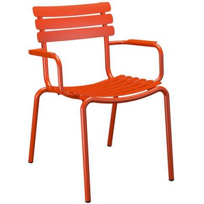 Armlehnstuhl Alua Houe cayenne rot, Designer Henrik Pedersen, 82x63x59 cm