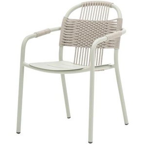 Armlehnstuhl Cleo Vincent Sheppard Sage Green grün, 86x59x63 cm