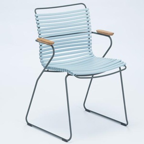 Armlehnstuhl Click Houe grau, Designer Henrik Pedersen, 82x60x55 cm