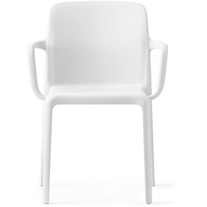 Armlehnstuhl CONNUBIA Stühle Gr. B/H/T: 65 cm x 92 cm x 65 cm, 2 St., Set, weiß (schneeweiß) Armlehnstühle Indoor- und Outdoorgeeignet