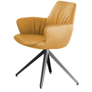 Armlehnstuhl - gelb - Materialmix - 60 cm - 87 cm - cm 62,0 | Möbel Kraft