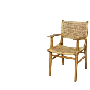 Armlehnstuhl   ¦ holzfarben ¦ Maße (cm): B: 59 H: 84