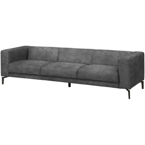 ars manufacti Bigsofa LaBelle Hellanthrazit Microfaser 250x65x82 cm