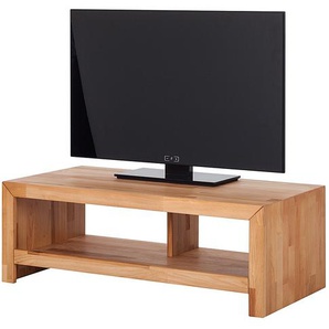 TV-Lowboard KireaWOOD Kernbuche Massivholz, geölt Braun 100cm