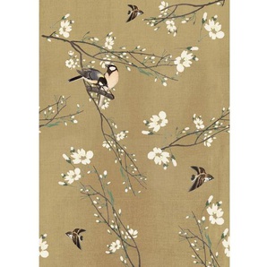 Art for the home Fototapete Japan, animal print, (1 St), Mehrfarbig - 280cmx200cm