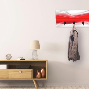Artland Garderobenleiste Kreatives Element Rot für Ihr Art-Design, teilmontiert