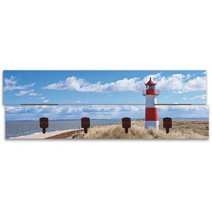 Artland Garderobenleiste Leuchtturm Sylt, teilmontiert