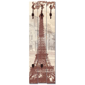 Artland Garderobenleiste Paris Collage, teilmontiert