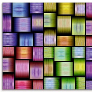 Artland Glasbild Bunte Muster, Muster (1 St), in verschiedenen Größen