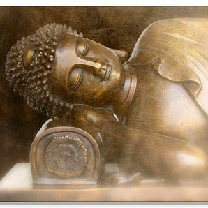 Artland Glasbild liegender Buddha, Religion (1 St), in verschiedenen Größen