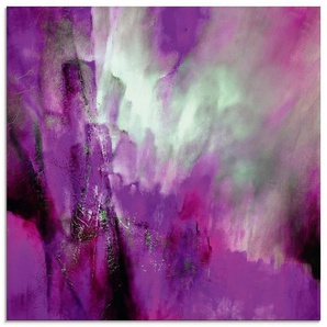 Artland Glasbild Rosa Licht, Gegenstandslos (1 St), in verschiedenen Größen