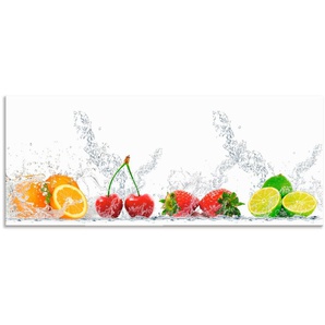 Artland Küchenrückwand Fruchtig erfrischend gesund Fruchtmix, (1-tlg), Alu Spritzschutz mit Klebeband, einfache Montage