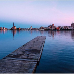 Artland Wandbild Blick auf historische Gebäude Venedig II, Rostock (1 St), als Alubild, Leinwandbild, Wandaufkleber oder Poster in versch. Größen