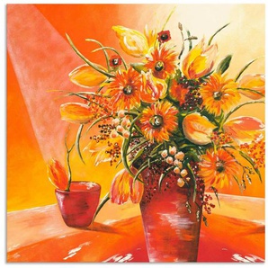 Artland Wandbild Blumenstrauß in Vase I, Blumen (1 St), als Alubild, Outdoorbild, Leinwandbild, Wandaufkleber, versch. Größen