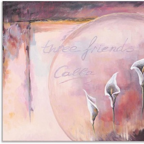 Artland Wandbild Calla, Blumenbilder (1 St), als Alubild, Leinwandbild, Wandaufkleber oder Poster in versch. Größen