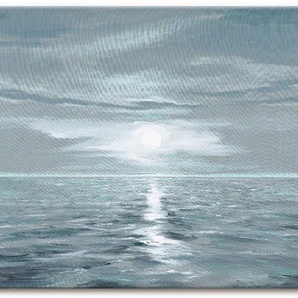 Artland Wandbild Eisblaues Meer, Gewässer (1 St), als Alubild, Outdoorbild, Leinwandbild, Poster, Wandaufkleber