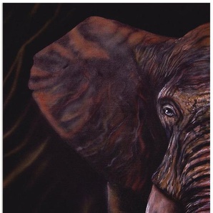 Artland Wandbild Elefant, Wildtiere (1 St), als Alubild, Leinwandbild, Wandaufkleber oder Poster in versch. Größen