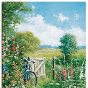Artland Wandbild Endloses Ziel, Garten (1 St), als Leinwandbild, Poster in verschied. Größen