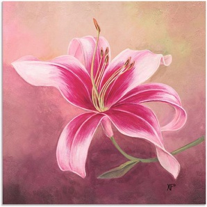 Artland Wandbild Frühe Lilie, Blumen (1 St), als Alubild, Leinwandbild, Wandaufkleber oder Poster in versch. Größen