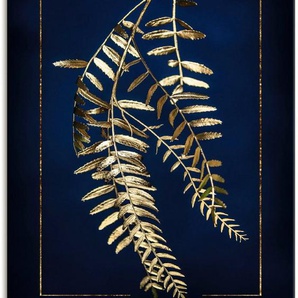 Artland Wandbild Goldener Pfefferbaum, Blätterbilder (1 St), als Leinwandbild, Poster in verschied. Größen