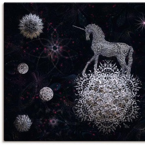 Artland Wandbild Sternenritt, Animal Fantasy (1 St), als Alubild, Leinwandbild, Wandaufkleber oder Poster in versch. Größen