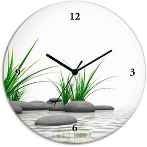 Artland Wanduhr 3 D Steine (wahlweise mit Quarz- oder Funhuhrwerk, lautlos ohne Tickgeräusche)