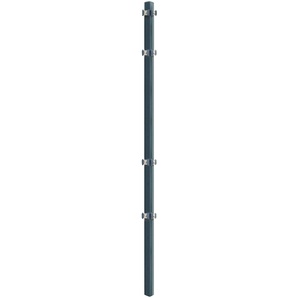 ARVOTEC Eckpfosten HBV - 830083 Zaunpfosten grau (anthrazit) Zaunpfosten