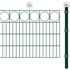 ARVOTEC Zaun Ring Zaunelemente 83 cm, 10 m Gr. H/L: 80 cm x 10 m, grün Zaunelemente