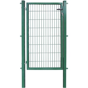 ARVOTEC Zauneinzeltür ESSENTIAL Tore Breite: 100 - 120 cm, Höhe: 80 - 200 cm, zum Einbetonieren Gr. B/H: 100 cm x 160 cm, grün Zauntore