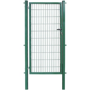 ARVOTEC Zauneinzeltür ESSENTIAL Tore Breite: 100 - 120 cm, Höhe: 80 - 200 cm, zum Einbetonieren Gr. B/H: 100 cm x 200 cm, grün Zauntore