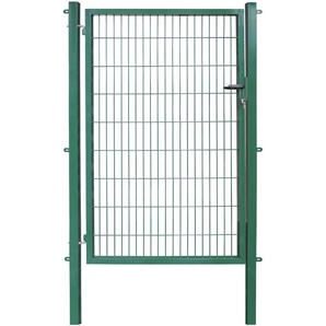 ARVOTEC Zauneinzeltür ESSENTIAL Tore Breite: 100 - 120 cm, Höhe: 80 - 200 cm, zum Einbetonieren Gr. B/H: 120 cm x 180 cm, grün Zauntore