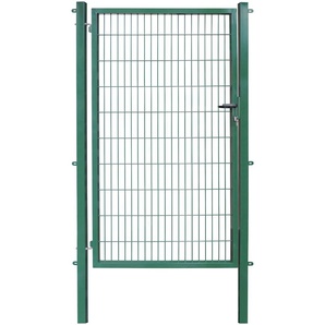 ARVOTEC Zauneinzeltür ESSENTIAL Tore Breite: 100 - 120 cm, Höhe: 80 - 200 cm, zum Einbetonieren Gr. B/H: 120 cm x 200 cm, grün Zauntore