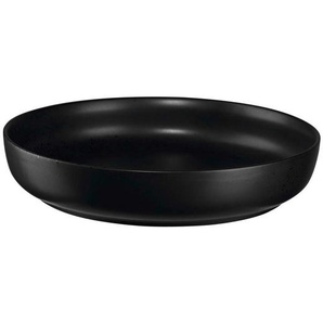 ASA Gourmetteller Coppa Kuro, Schwarz, Keramik, rund, 4.5 cm, Essen & Trinken, Geschirr, Teller, Speiseteller