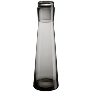 ASA Karaffe Lina, Grau, Glas, 0,7 L, 30 cm, Deckel, Kaffee & Tee, Kannen, Karaffen