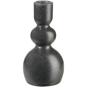 ASA SELECTION Kerzenhalter - schwarz - Steingut - 15 cm - 7.5 | Möbel Kraft