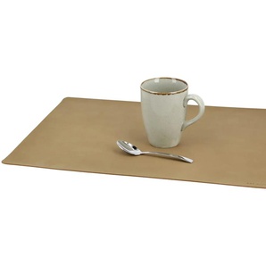 ASA SELECTION Platzset Soft leather - braun - Kunststoff - 46 cm | Möbel Kraft