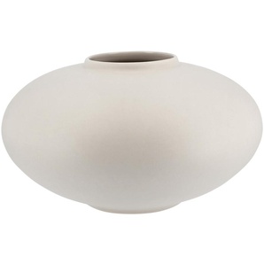 ASA SELECTION Vase Mara - creme - Steinzeug - 10 cm - [18.0] | Möbel Kraft