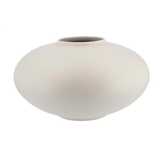 ASA SELECTION Vase Mara - creme - Steinzeug - 10 cm - [18.0] | Möbel Kraft