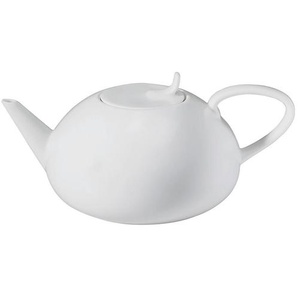 ASA Teekanne A Table, Weiß, Keramik, 1,6 L, 11 cm, Ausgießer, Siebeinsatz, Kaffee & Tee, Kannen, Teekannen