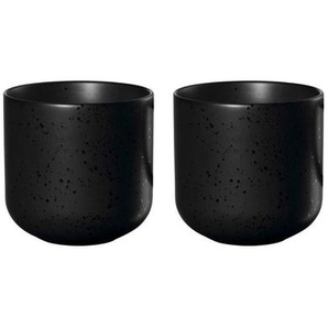 ASA Teetasse Coppa Kuro, Schwarz, Keramik, 200 ml, 7.5 cm, Kaffee & Tee, Tassen, Teetassen
