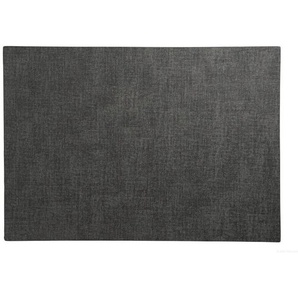 ASA Tischset Meli-Melo, Dunkelgrau, Kunststoff, rechteckig, 46x33 cm, abwischbar, Wohntextilien, Tischwäsche, Tischsets