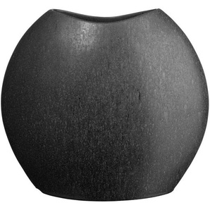 ASA Vase Moon, Schwarz, Keramik, 32 cm, Dekoration, Vasen, Keramikvasen