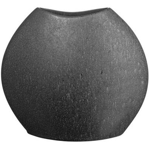 ASA Vase Moon, Schwarz, Keramik, 24 cm, Dekoration, Vasen, Keramikvasen