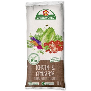 ASB Greenworld Bio Tomaten- und Gemüseerde 16L torffrei GLO688100259