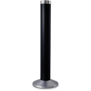 Aschenbecher SZAGATO Mülleimer Gr. B: 81 cm, 0,6 l, schwarz Aschenbecher Aluminium, Outdoor