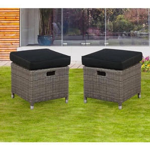 Asensio Hocker mit Kissen