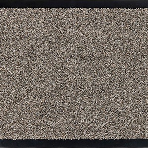 ASTRA Fußmatte Calcite, rechteckig, Höhe: 10 mm, Türmatte, Sauberlaufmatte, rutschfest, meliert, nimmt Schmutz auf