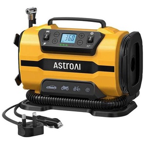 AstroAI ATJ-8366 150 PSI 12V DC110V AC Portable Wheel Compressor