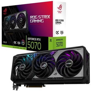 ASUS ROG STRIX GeForce RTX 5070 OC - 12GB GDDR7, HDMI, 3x DP 90YV0M80-M0NA00