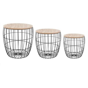 Atmosphera - 3er-Set Couchtische Atomic créateur dintérieur